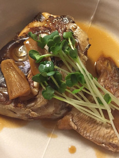 鯛の兜の煮付け-レシピのメイン写真