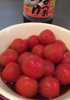 ミニトマトの煮浸し-レシピのメイン写真