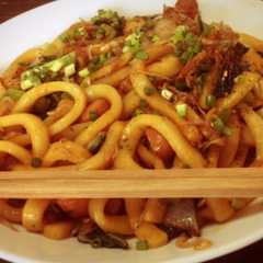 伊勢うどんで焼きうどん☆-レシピのメイン写真