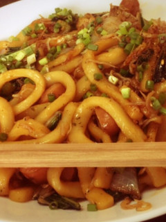 伊勢うどんで焼きうどん☆-レシピのメイン写真