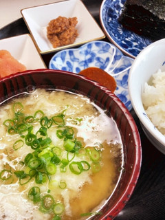 身体が喜ぶすりおろし長芋のお味噌汁-レシピのメイン写真