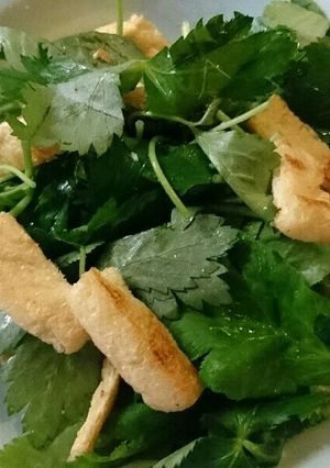 三つ葉とあげのさっぱりサラダ-レシピのメイン写真