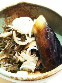 茄子と舞茸の煮浸し-レシピのメイン写真