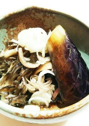 茄子と舞茸の煮浸し-レシピのメイン写真