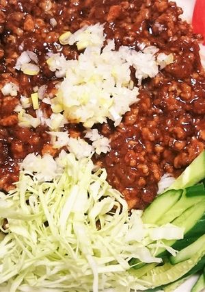 ひと手間❞ちょいたし❝ジャージャー麺-レシピのメイン写真