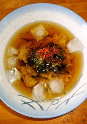 冷やし高菜茶漬け-レシピのメイン写真