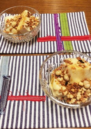 豆乳くずもち☆ほうじ茶シロップがけ-レシピのメイン写真