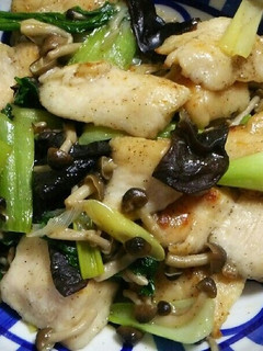 ジューシー鶏むね肉の中華風炒め-レシピのメイン写真