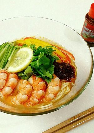 冷製トムヤムクン風そうめん-レシピのメイン写真