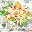 たことオクラ長芋のおろし冷製パスタ*☆*