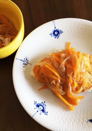 真だらの野菜あんかけ〜離乳食セットで〜-レシピのメイン写真