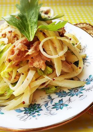 じゃがいもとセロリの、シャキシャキサラダ-レシピのメイン写真