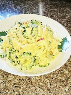 ゴーヤのカレー風味サラダ❗-レシピのメイン写真