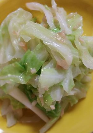 簡単♪キャベツの刻み生姜和え♪ごま油で-レシピのメイン写真