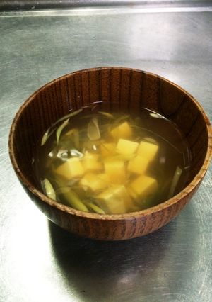 みょうがと豆腐のすまし汁☆-レシピのメイン写真