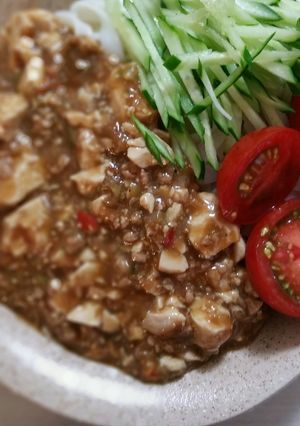 麻婆麺(*´ڡ`●)ランチ-レシピのメイン写真