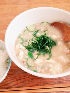 簡単!アジで美味しいかちょーの冷汁-レシピのメイン写真