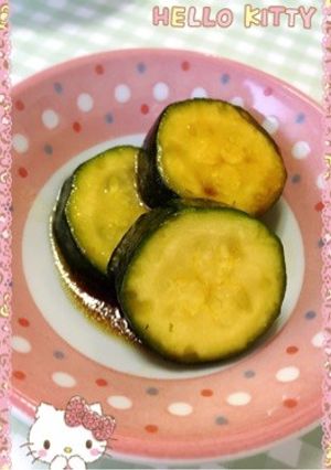 ズッキーニで箸休め〜(o˘◡˘o)♡-レシピのメイン写真