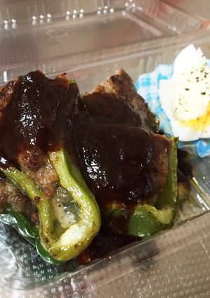 ピーマン肉詰め-レシピのメイン写真