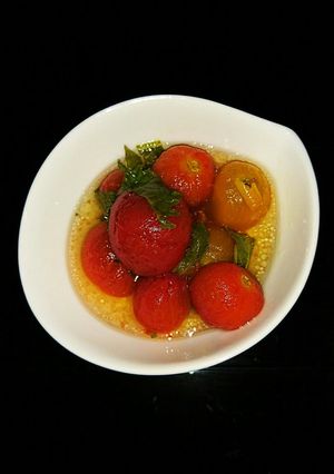トマトと大葉の美味しいマリネ-レシピのメイン写真