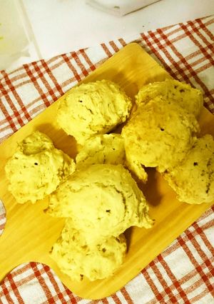 コーンの缶汁と豆腐のスコーンパン-レシピのメイン写真