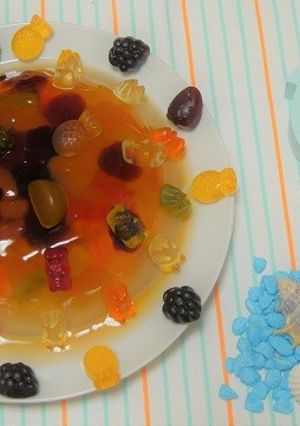グミゼリーケーキ-レシピのメイン写真