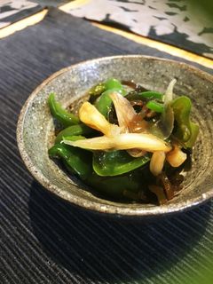 ピーマンみょうが塩昆布和えダイエットにも-レシピのメイン写真