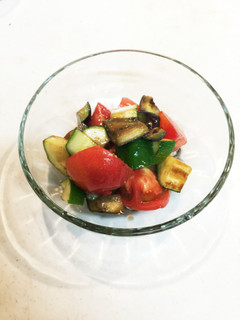 手抜き de 夏野菜のサラダ-レシピのメイン写真
