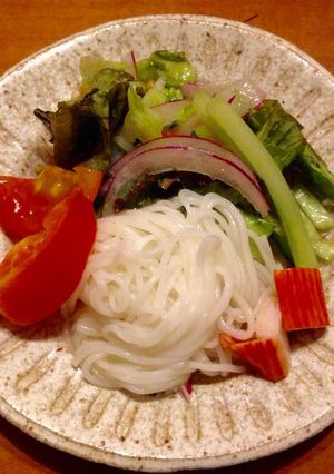 サラダ風あっさりそうめん-レシピのメイン写真