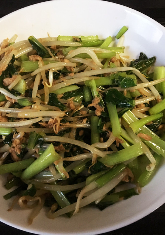 小松菜とツナともやしの醤油炒め-レシピのメイン写真