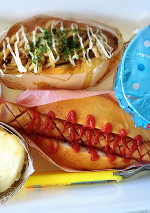 小学生男子のお弁当〜ホットドッグ-レシピのメイン写真