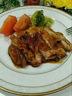 ジューシー♪簡単旨い!鶏もも肉の照り焼き-レシピのメイン写真
