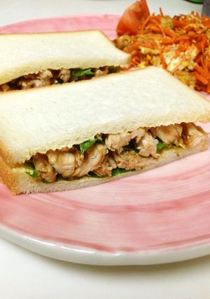 ささ身と大葉の照り焼きソースサンド-レシピのメイン写真