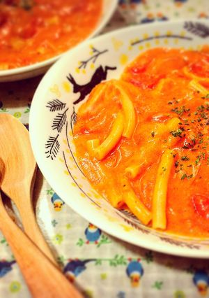 真夏のトマトクリームシチュー-レシピのメイン写真
