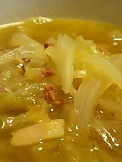 キャベツのカレースープ-レシピのメイン写真