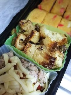 弁当の隙間に!油揚げ&ネギちょこっと炒め-レシピのメイン写真