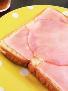 忙しい朝のハムマヨトースト-レシピのメイン写真