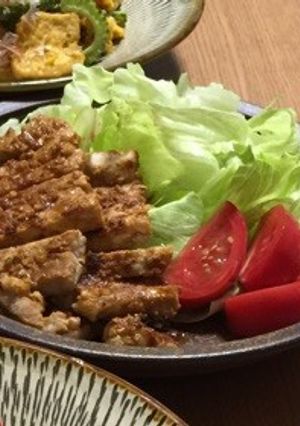低糖質　豚ロースの味噌漬け焼き ♪-レシピのメイン写真