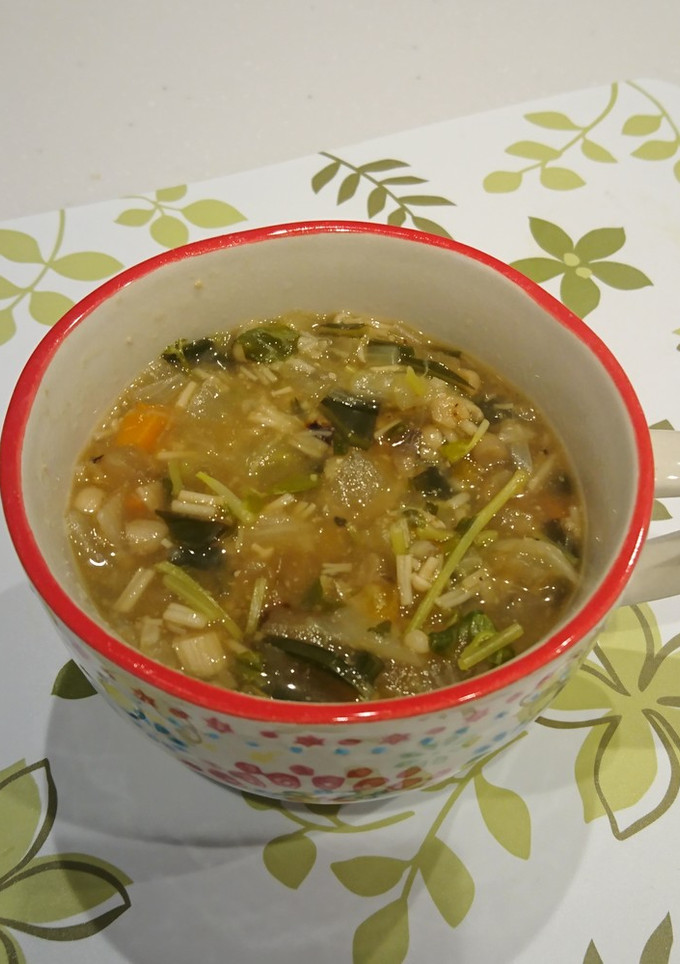 野菜ときのこのスープ-レシピのメイン写真