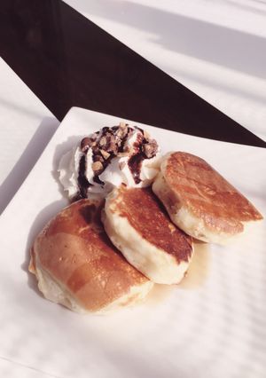 カリふわ！厚焼きパンケーキ-レシピのメイン写真