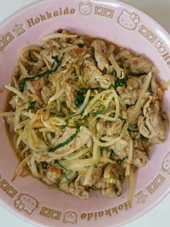 簡単☆豚肉の梅ポン炒め-レシピのメイン写真