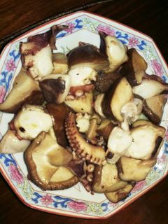 たことしいたけのバター炒め-レシピのメイン写真