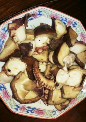 たことしいたけのバター炒め-レシピのメイン写真