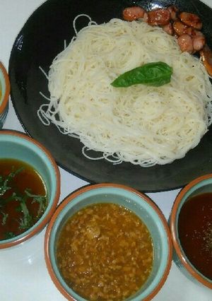 得する人損する人の素麺ツユいろいろ-レシピのメイン写真