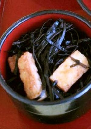 【京都丹波】なすとあらめの炊いたん-レシピのメイン写真