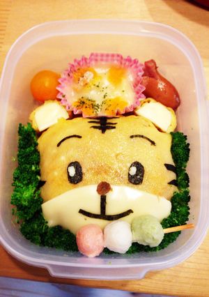 しまじろう弁当-レシピのメイン写真