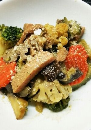 ゴーヤとスパムのカレー風味-レシピのメイン写真