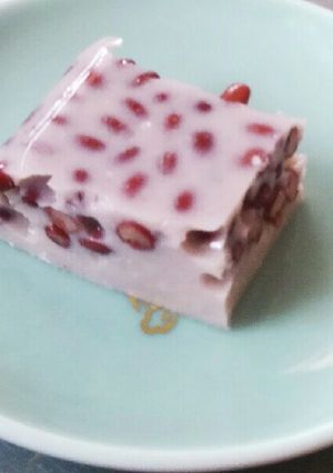 【GFCF】ココナッツミルクの小豆寒天-レシピのメイン写真