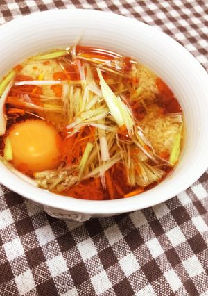 スタミナとろろ〜そう麺つゆ-レシピのメイン写真