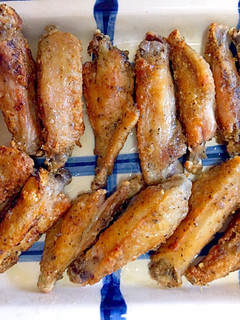 簡単な塩胡椒味の揚げ焼き手羽中-レシピのメイン写真